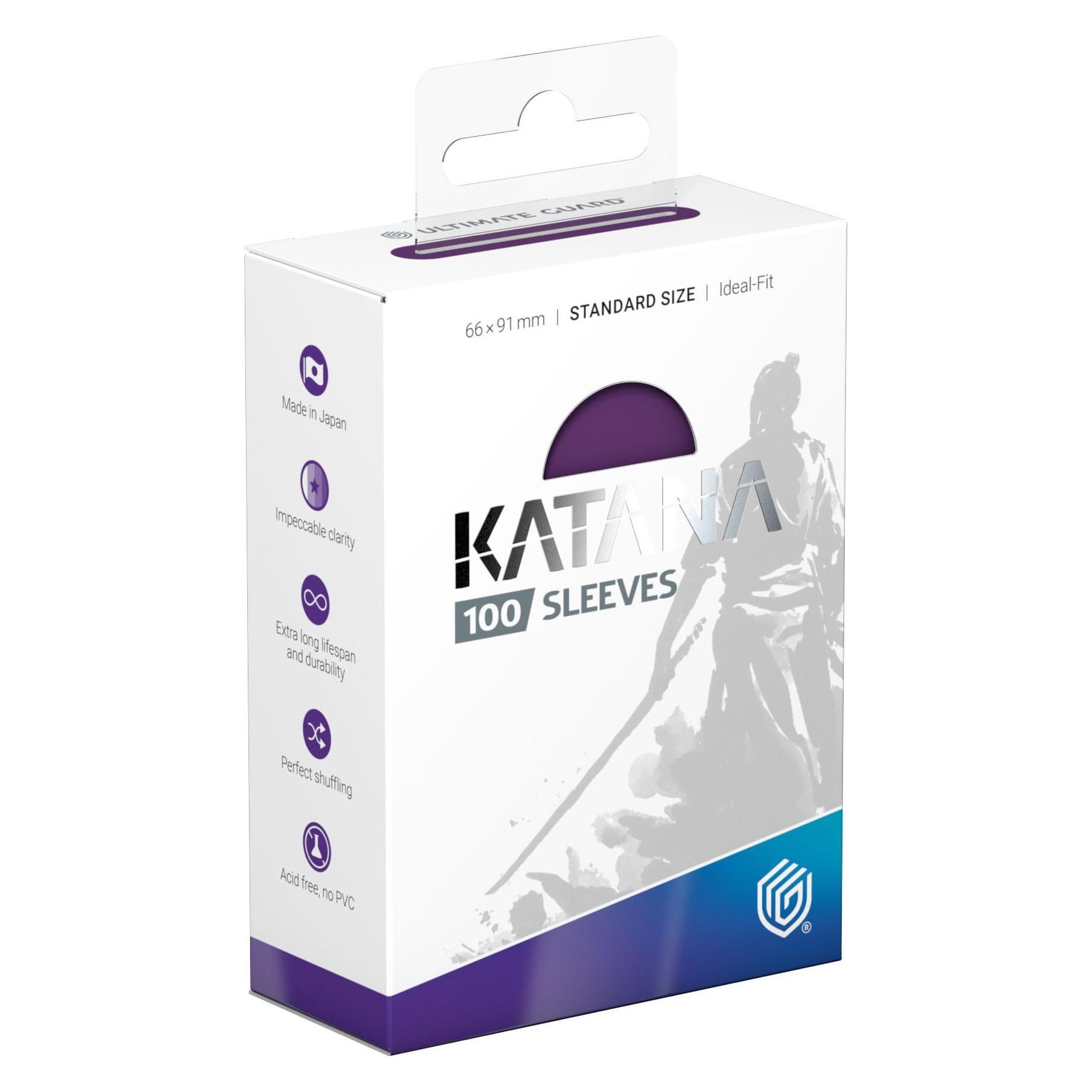Ultimate Guard 100 pochettes Katana Sleeves taille standard Iris Bloom (UGD011419)