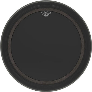 Remo "24" SMT Emperor Ebony BD" Ebony