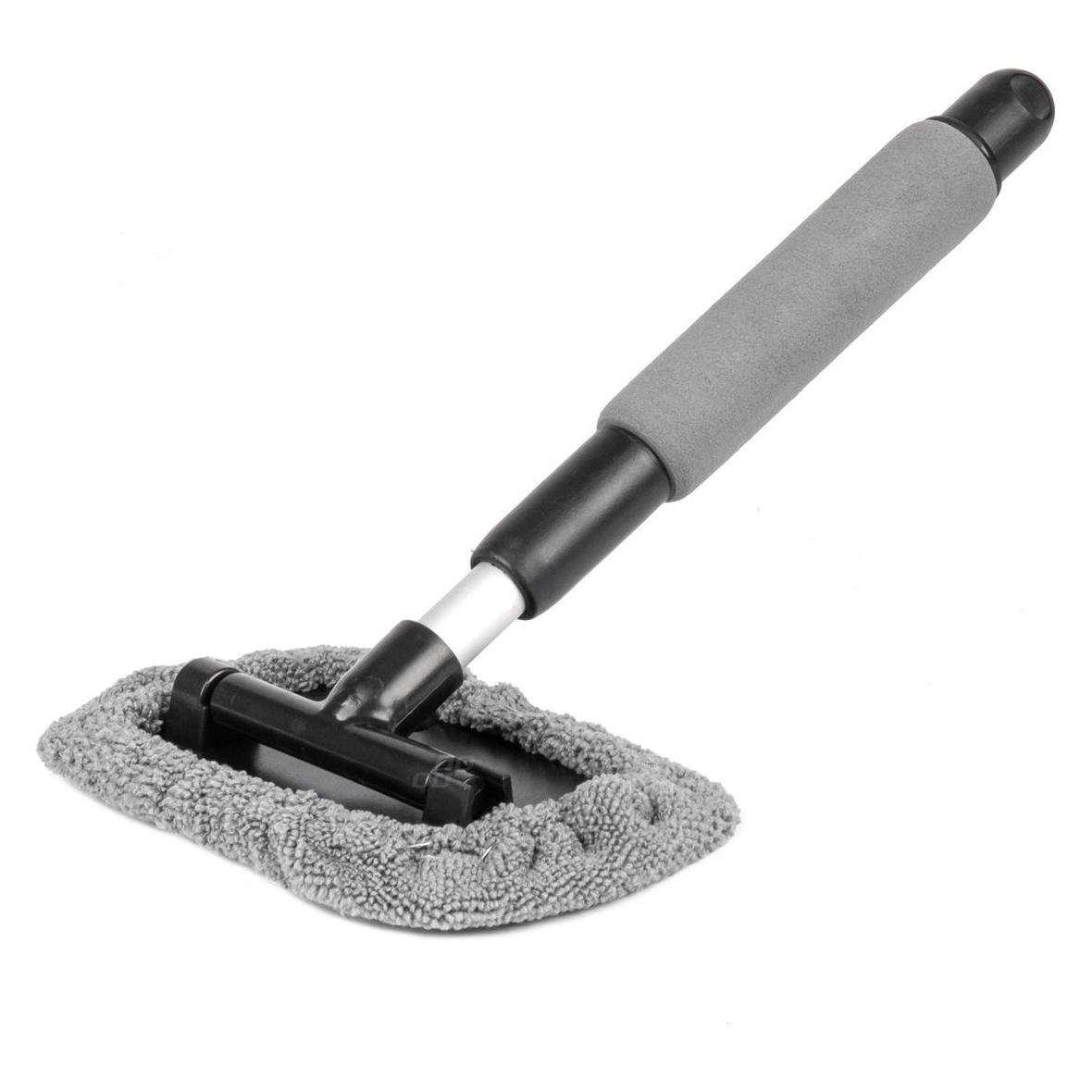 Amio Myjka do szyb okien luster teleskopowa prostokątna mikrofibra 30,5/46 cm amio-03859 (47601815)