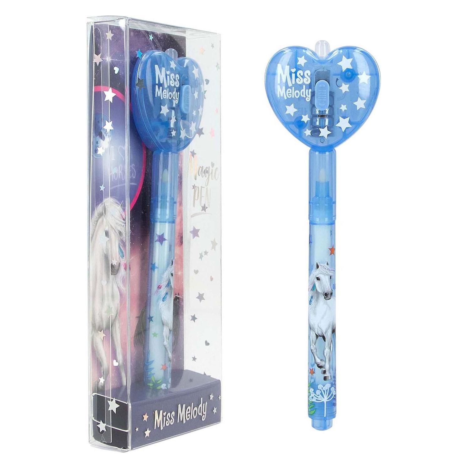 Magni Depesche Miss Melody Geheimstift mit LED Licht blau 1,8x5,6x14,2cm (1x) (52555201)