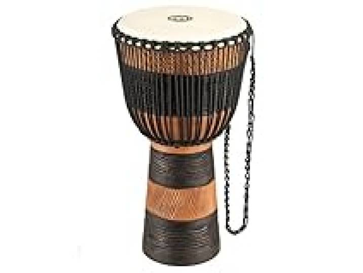 Meinl Percussion Earth Rhythm Djembe – Grande Percussion à Main – Housse Incluse – Diamètre 12 pouces – Acajou, Multicolore (ADJ3-L+BAG)