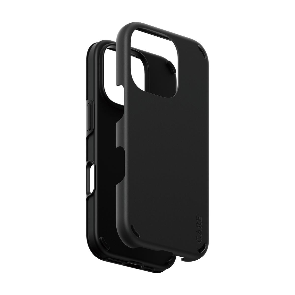 CARE by PanzerGlass® Feature Case Double Defense Schwarz iPhone 16 Pro 1334