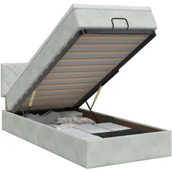 vidaXL, Bett, Ottoman Bett (90 x 200 cm)