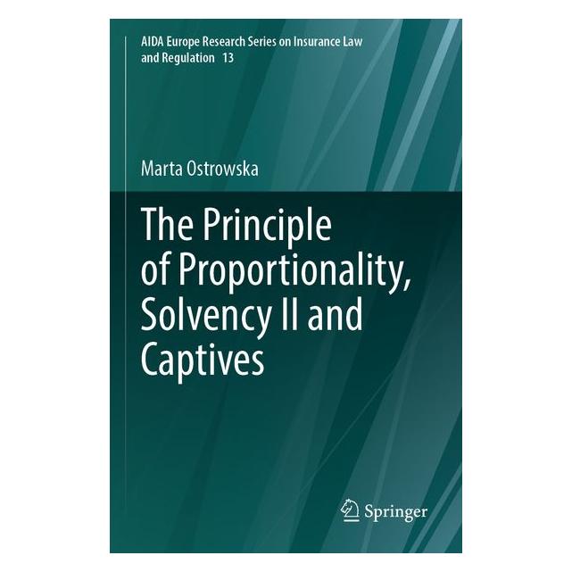 Umbreit The Principle of Proportionality, Solvency II and Captives (Englisch, Softcover, Marta Ostrowska) (71886100)