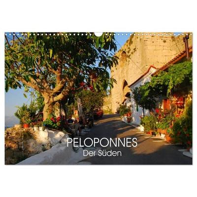 Peloponnes - Der Süden (Wandkalender 2026 DIN A3 quer), CALVENDO Monatskalender