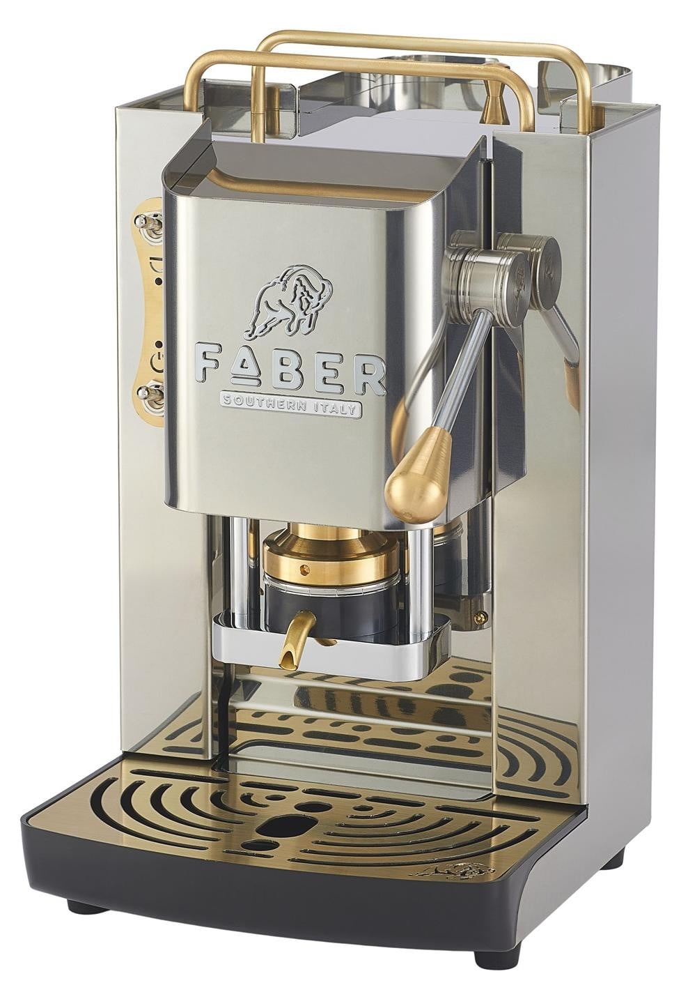 Faber Pro Inox Deluxe glanzend messing