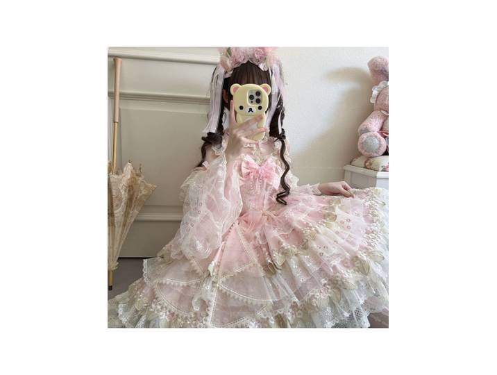 Robe de soirée thé rétro japonaise pour filles, robe Lolita au Design Original, Style chinois, éléments Han, robe à bretelles Jsk