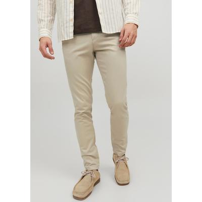 Jack & Jones "JJIMARCO mit Badge und hohem Tragekomfort" unifarben, modisch, slim fit, Baumwollmischung