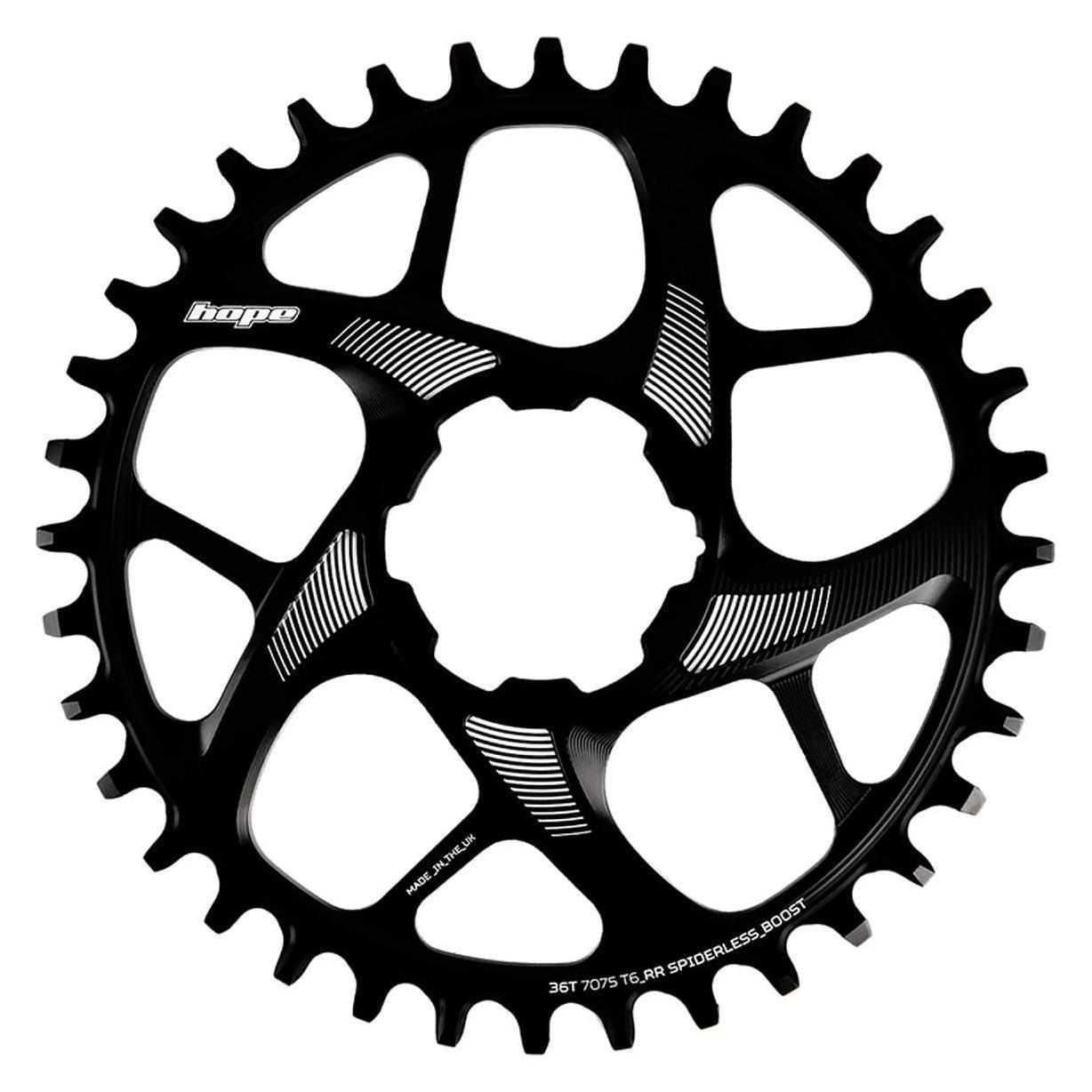 Hope Direct Mount Retainer Kettenblatt R22 - Boost - schwarz (32) (RR32BSP22N)