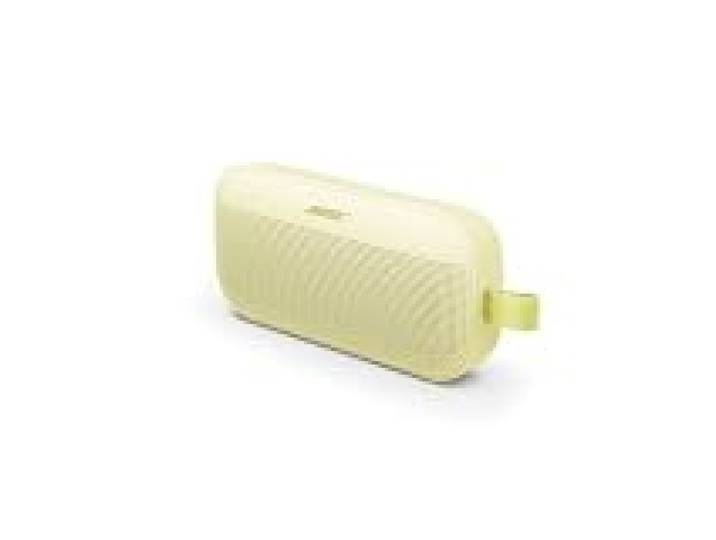 Bose SoundLink Flex (2e génération) Enceinte Bluetooth, Enceinte d’extérieur Portable avec Son Haute fidélité, 12 h d’autonomie, Enceinte résistante étanche à l’Eau et à la poussière, Jaune Citron