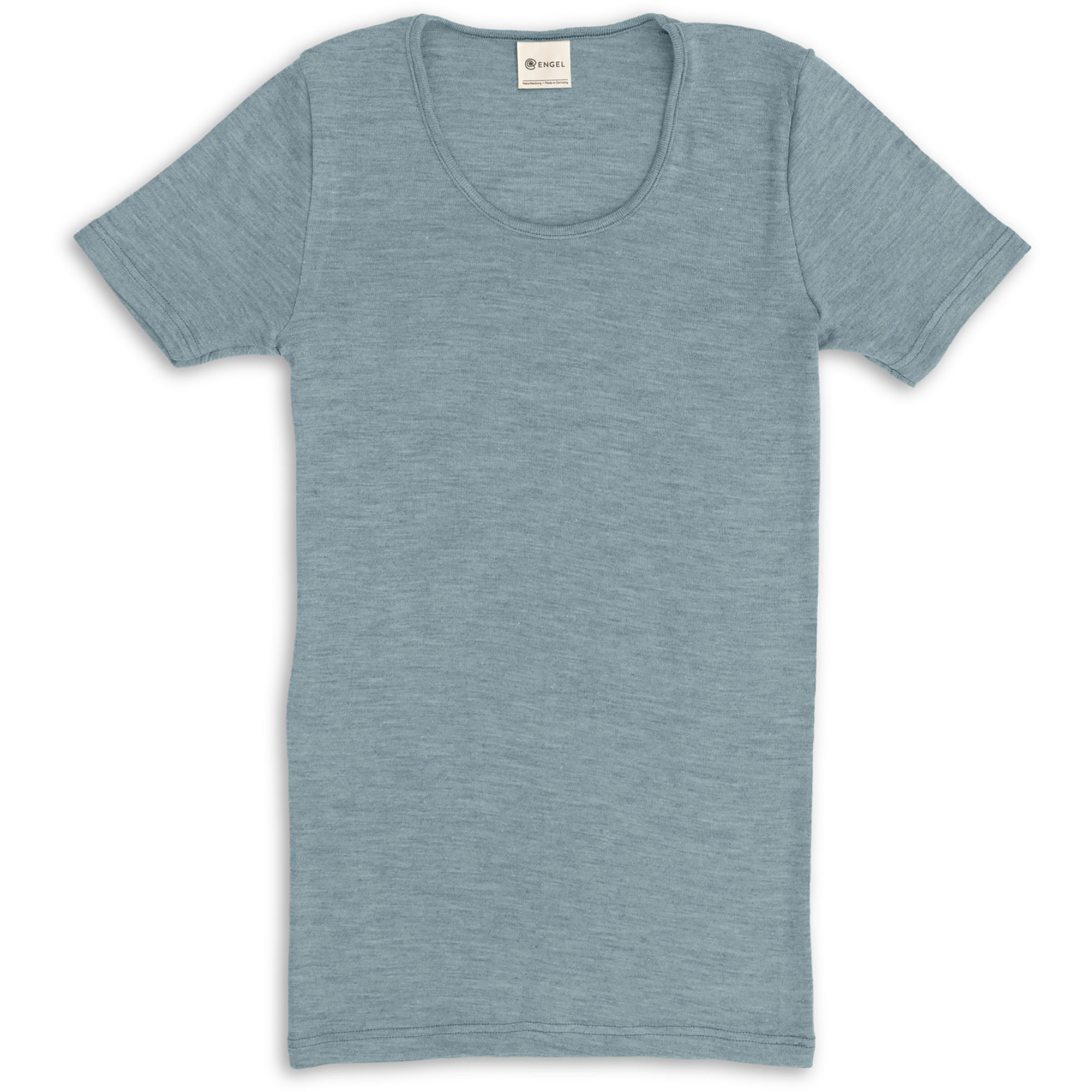 Engel Damen T-Shirts blau Größe M Lifestyle Hautfreundlich Merinowolle