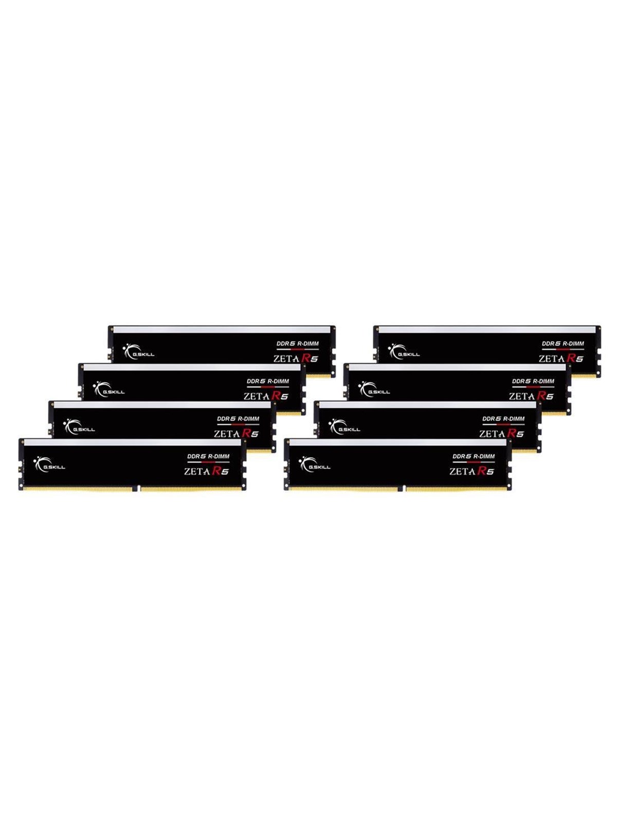 G.Skill Zeta R5 DDR5-6400 - 128GB - CL32 - Octa Channel (8 pcs) - Intel XMP - Schwarz