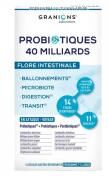 Granions Probiotiques 40 Milliards Flore Intestinale 40 Gélules Gastro-Résistantes - Boîte 40 gélules