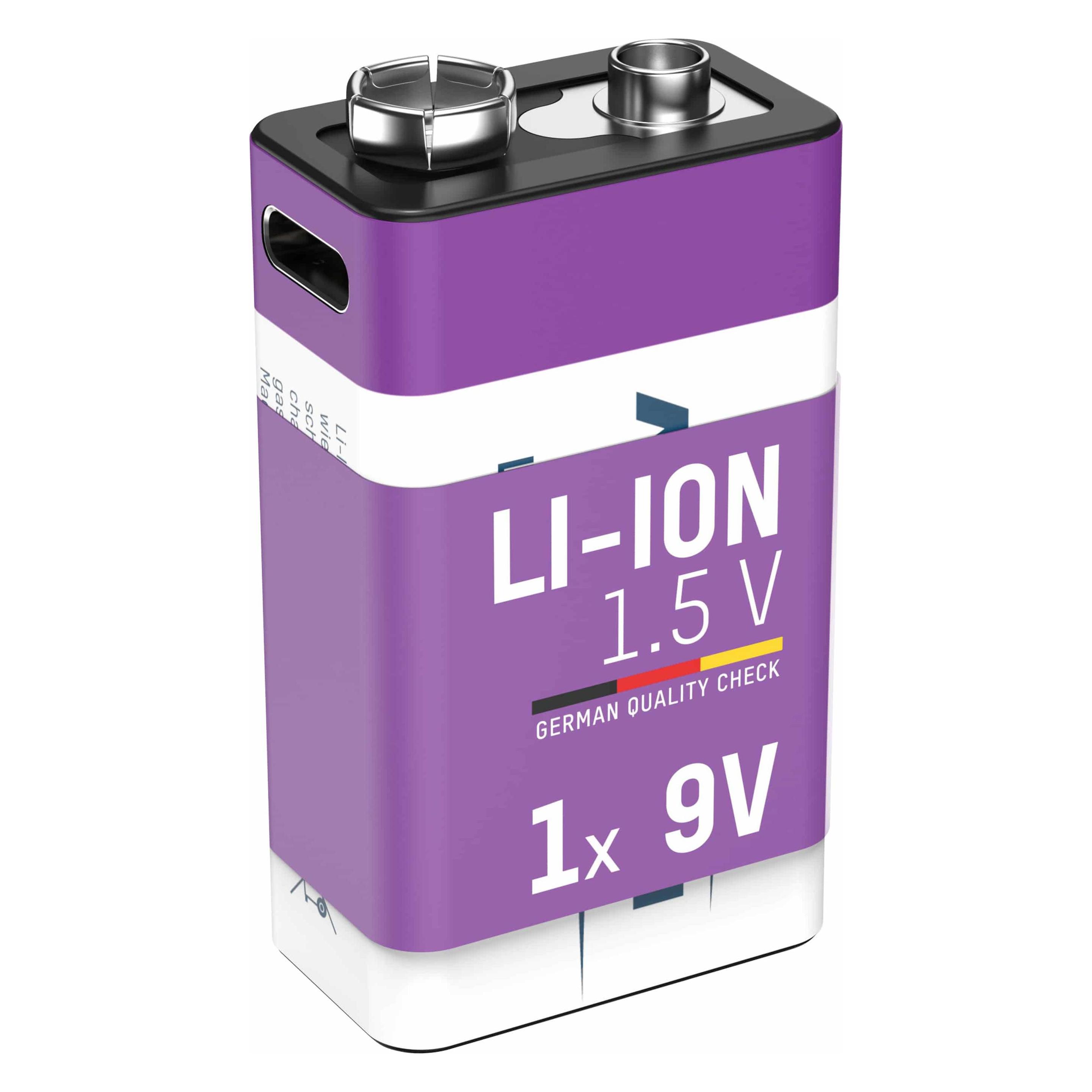 Ansmann Premium Rechargeable (1 Stk., 9V Block, 400 mAh) (1315-0005)