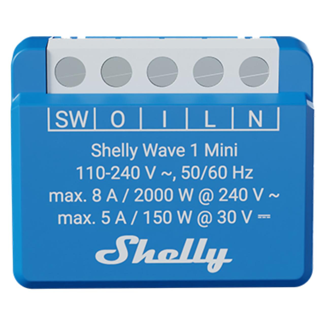 Shelly Wave 1 Mini EU LR (Schaltaktor) (3800238071929)