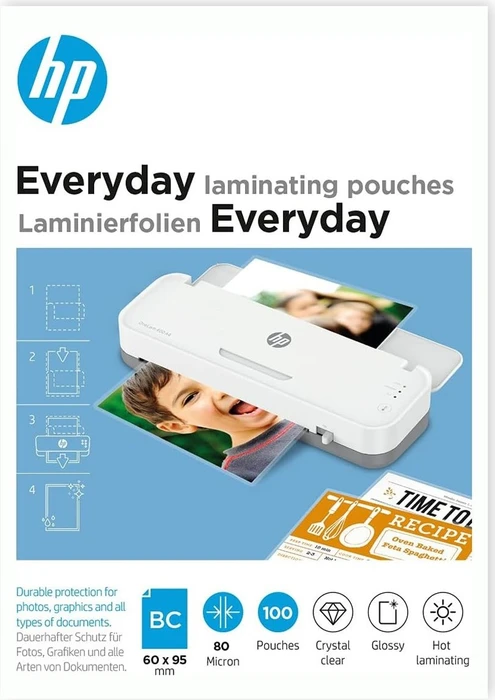 HP Laminierfolien Everyday f?r Visitenkarten 80 Micron 100x
