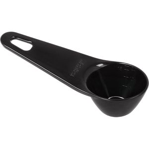 Metaltex Kaffeelot 256428038, schwarz, aus Kunststoff, 11,5 cm, Dosierlöffel, für 2, 4, 6 und 8 g