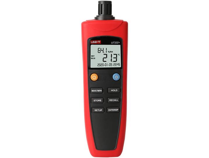 UNI-T UT332+ temperatuur- en vochtigheidsmeter
