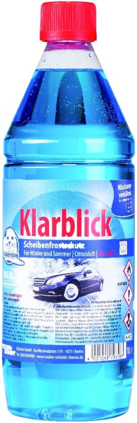 Robbyrob Scheibenfrostschutz Klarblick bis -60°C 20L Kan. ; Walter Schmidt Chemie GmbH (6123000000)