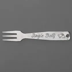 Gourmet-Gabel "Jingle Bells" Sterling-Silber