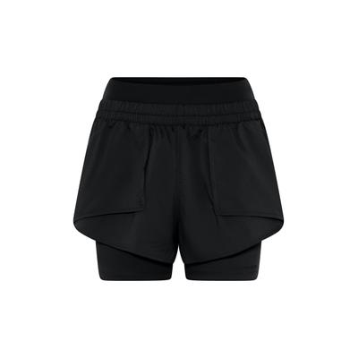 Trainingsshorts "Girlfriend Collective Fallon Trail Shorts", Damen, Gr. M, US-Größen, schwarz, 100% Polyester, GIRLFRIEND COLLECTIVE, slim fit, Hosen