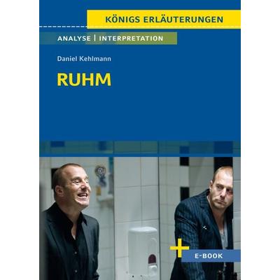 Ruhm von Daniel Kehlmann, Taschenbuch von Daniel Kehlmann, Klett Lerntraining bei PONS Langenscheidt GmbH, 978-3-12-930328-3