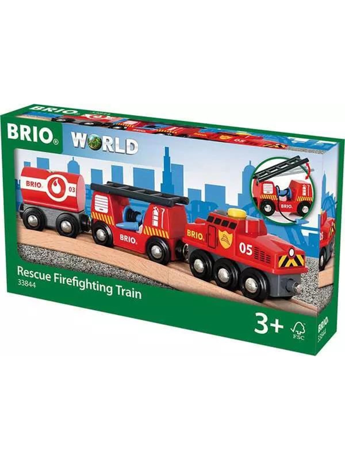Brio Feuerwehr-Löschzug