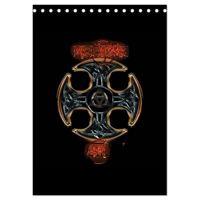 Keltische Art (Tischkalender 2027 DIN A5 hoch), CALVENDO Monatskalender