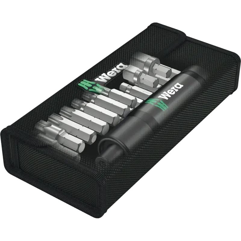 Wera Schlagschraubendreher Satz 90Nm, 17-teilig (schwarz, 5/16"-Innensechskant)