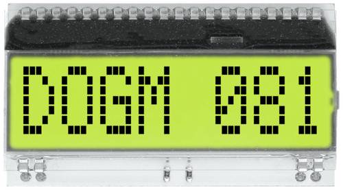 DISPLAY VISIONS 7-Segment-Anzeige Gelb-Grün 11.97mm 3.3 V, 5V Ziffernanzahl: 1