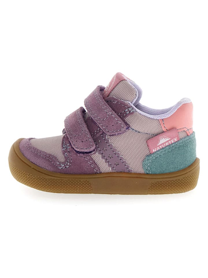 Naturino Barfuß-Leder-Sneakers "Ondy" in Lila - 24