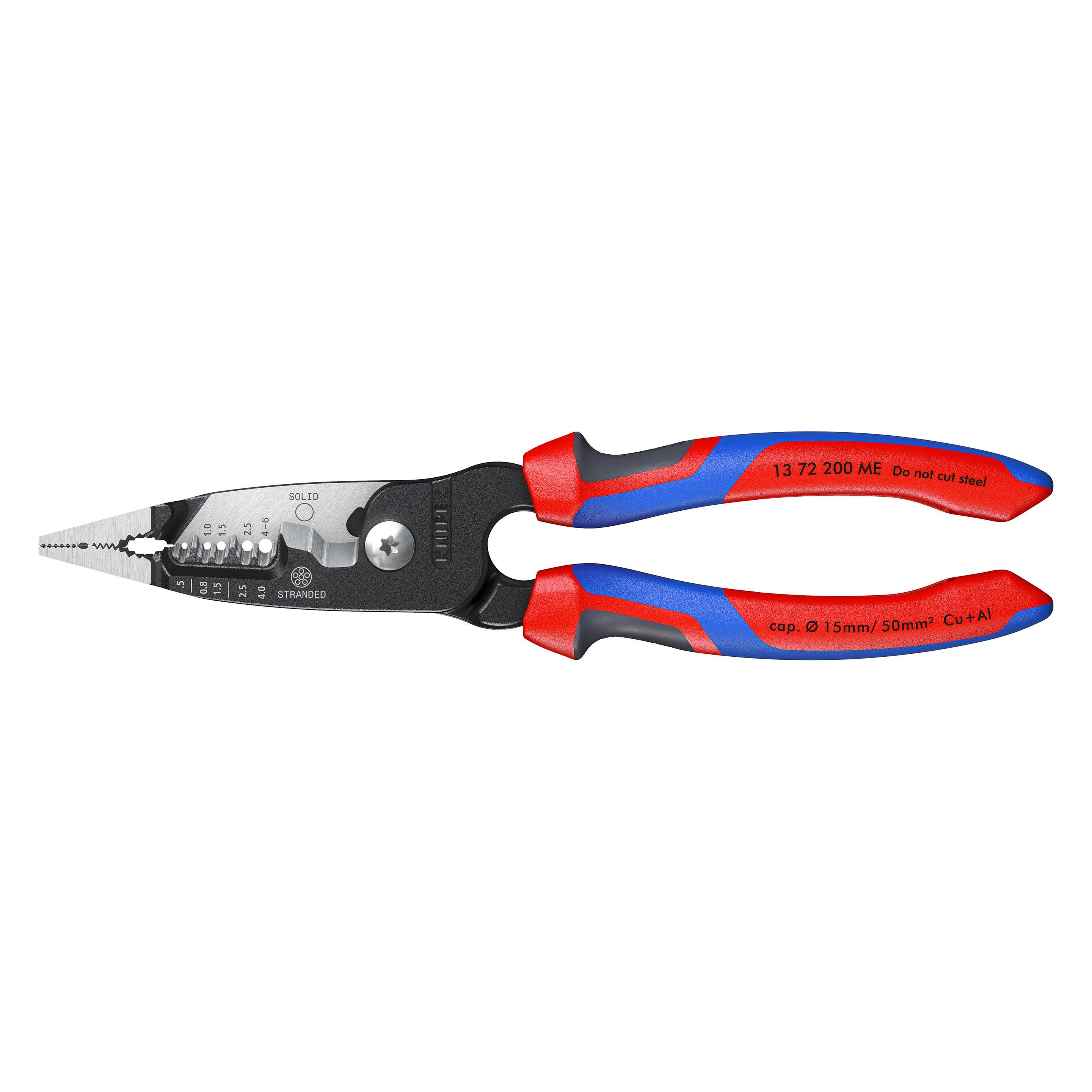 Knipex Multifunktions-Elektrikerzange (200 mm) (13 72 200 ME)