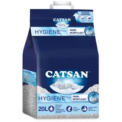 CATSAN Hygiene Plus 20l - natürliche Katzenstreu