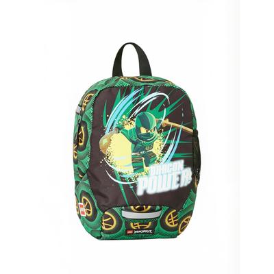 Schultertasche LEGO "LEGO Bag Kindergarten", Kinder, Gr. onesize, grün (lego ninjago arin), Obermaterial: 100% Polyester - PES, Taschen Schultertasche