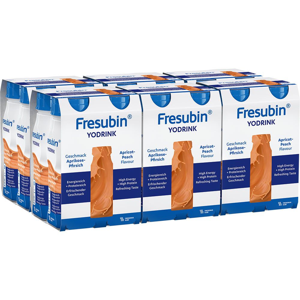 Fresubin YoDrink Aprikose-Pfirsich 24x200 ml Flüssigkeit