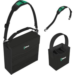Wera Werkzeugtasche 2go 2 Werkzeug-Container, leer, aus Kunststoff