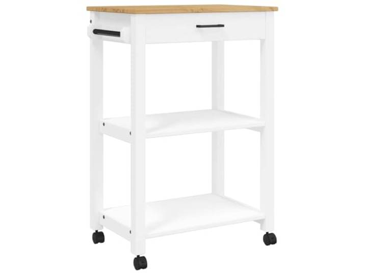 vidaXL Küchenwagen Monza 60x40x88,5 cm Massivholz Kiefer