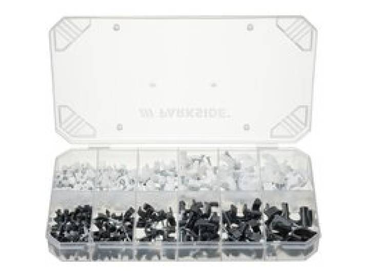 PARKSIDE® Gaines thermorétractables ou borniers ou connecteurs à souder ou serre-câbles (Kit de serre-câbles)