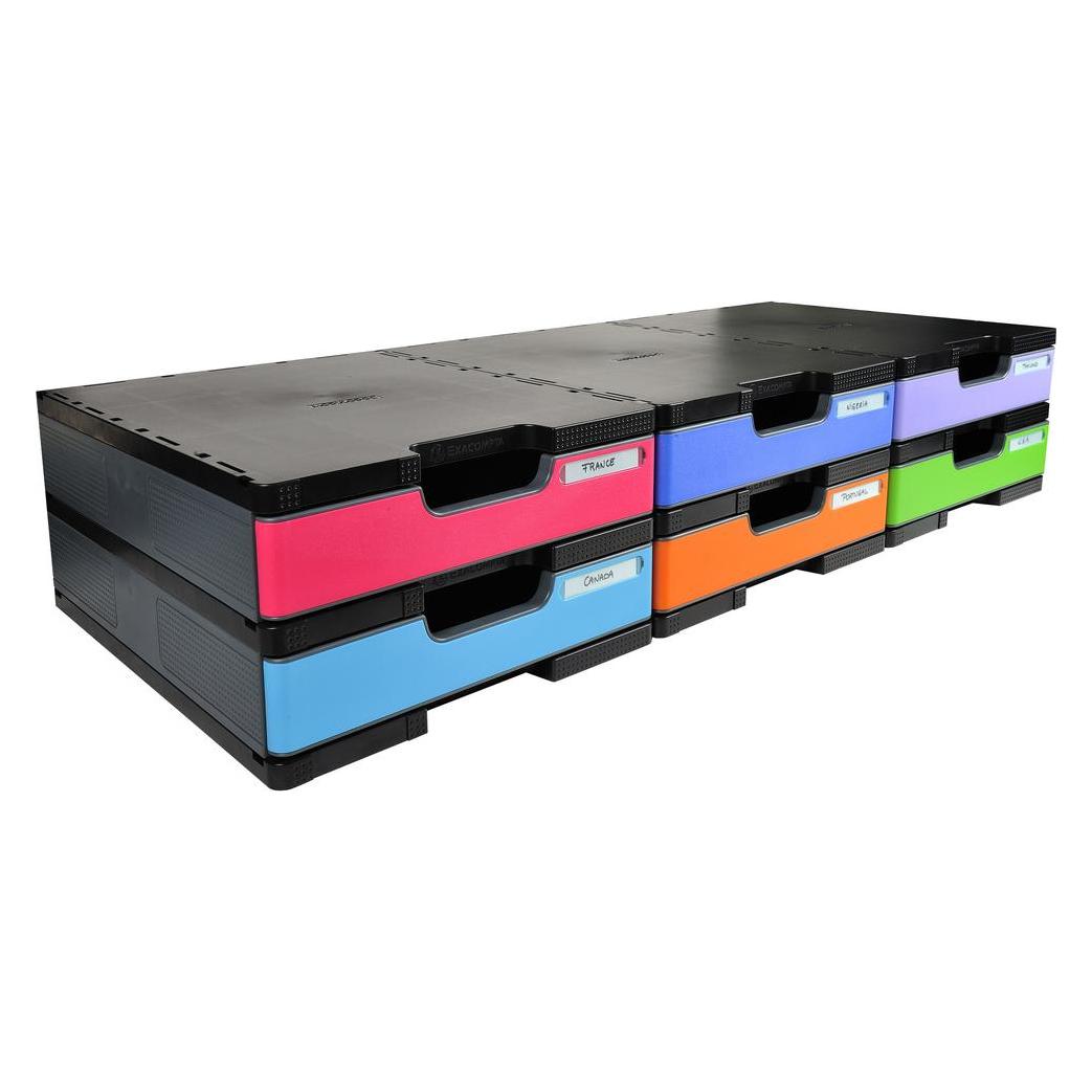 Exacompta Modulierbar Schubladenboxen (A4+) (340714D)
