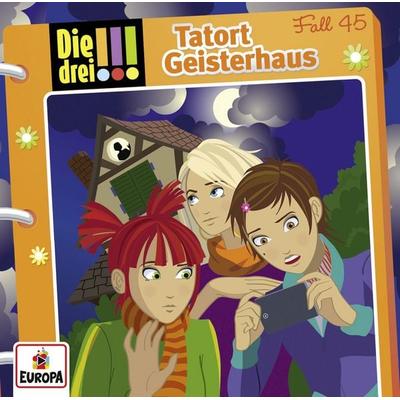 Die drei !!! 45: Tatort Geisterhaus - Maja von Vogel, CD, 9783803237941