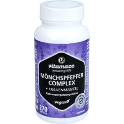 Mönchspfeffer Complex Frauenmantel Vit C Folsäure 270 ST