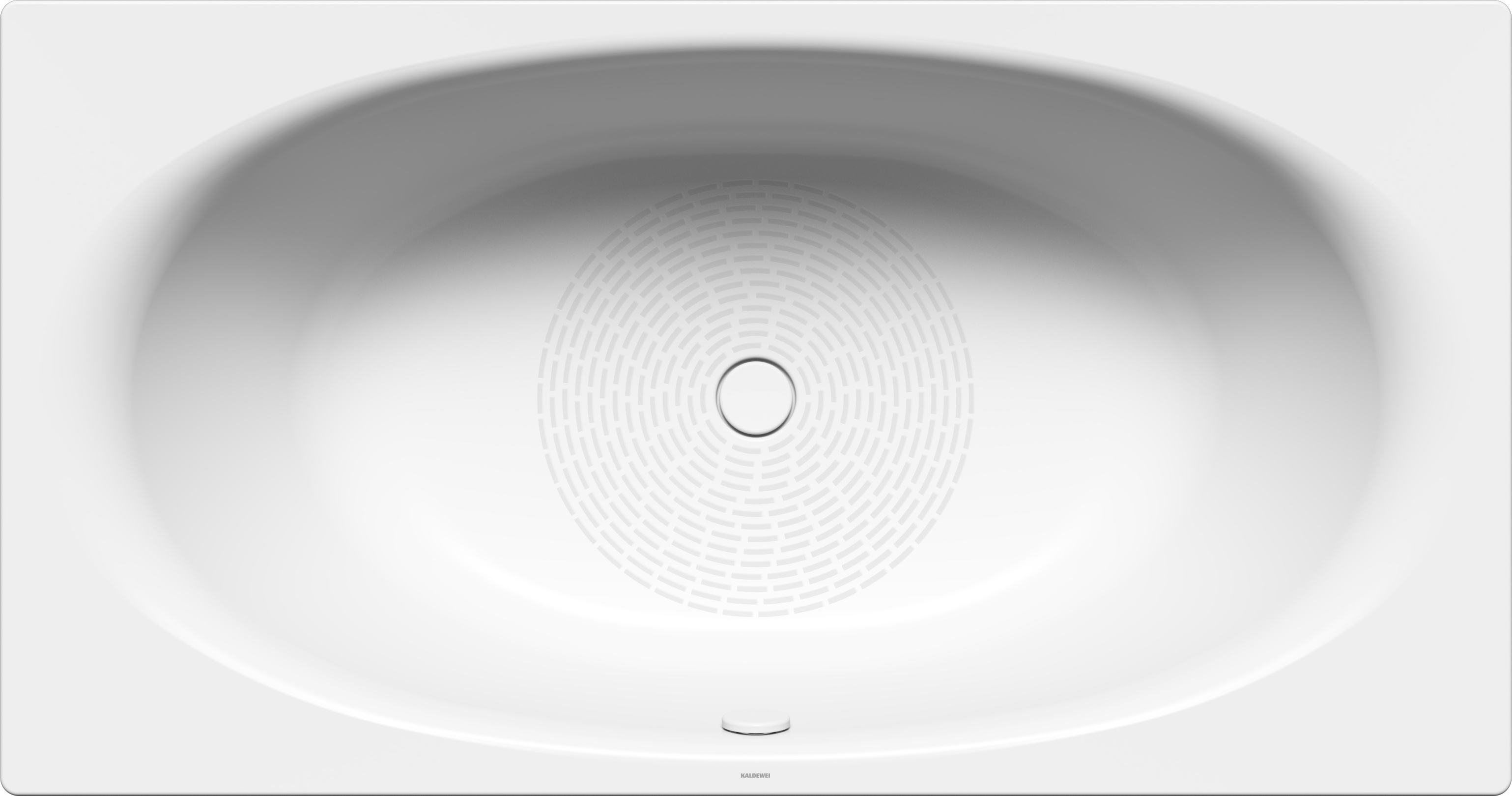KALDEWEI Badewanne ELLIPSO DUO alpinweiß