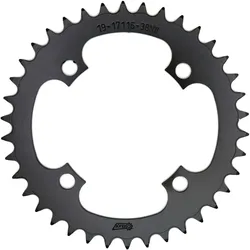 Esjot Kettenblatt Universal 38 Zähne schwarz Teilung 1/2 x 3/32" und 1/2 x 11/128"