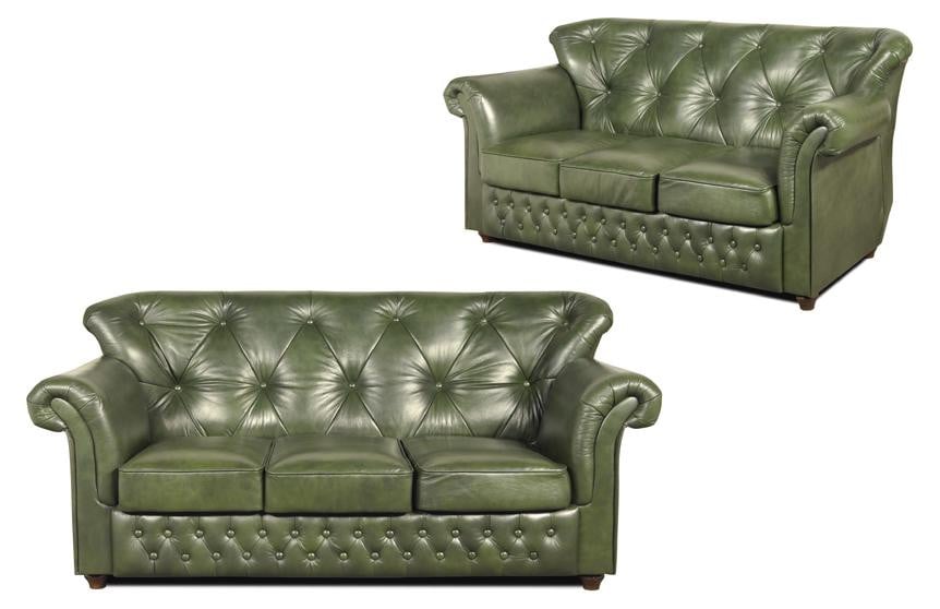 Chesterfield XXL Leder Sofa voor Volwassenen