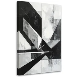 LEINWANDBILD 3D und geometrisch 80x120cm