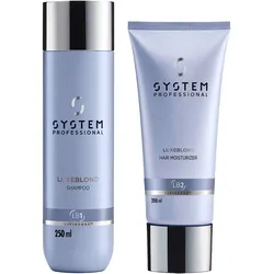 450ml System Professional LipidCode LuxeBlond Care Duo (Shampoo 250ml + Moisturizer 200ml)