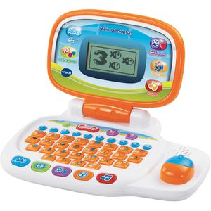 vtech 155404 Lerncomputer Mein Lernlaptop, 3-5 Jahre, mit 30 Lernspielen, orange