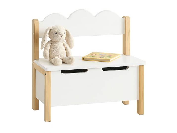Relaxdays Banc d'enfants avec rangement