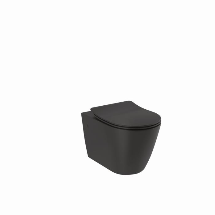 KLUDI RESA R WC Set 23WCSET39 Mattschwarz