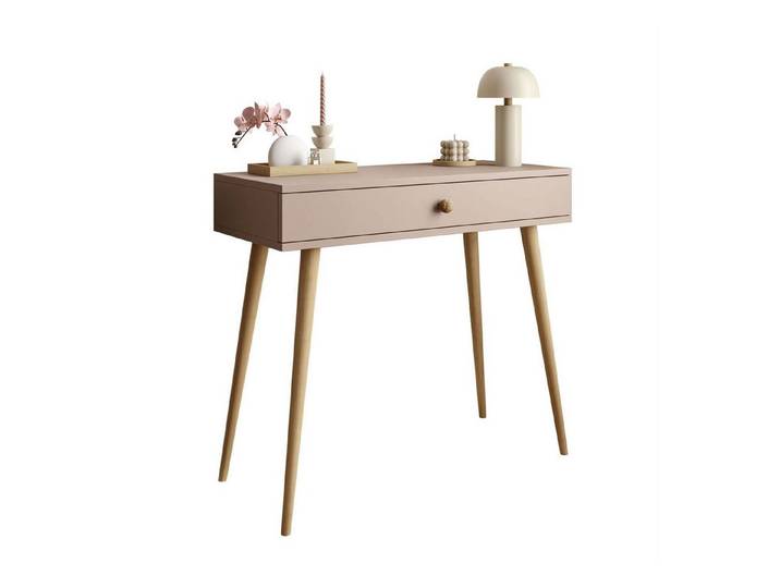 Lookway Konsolentisch HARMONY elegante Konsole im skandinavischen Stil mit Schublade (1x Konsole), Breite: 90 cm, Tiefe: 39 cm, Höhe: 80 cm